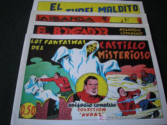Tebeos: JUAN CENTELLA col. audaz, del n&ordm; 1 al 4., 18x26 - Foto 1