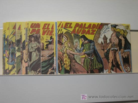 Tebeos: PALADIN AUDAZ COMPLETA 35 NUM. - REEDICION - Foto 1