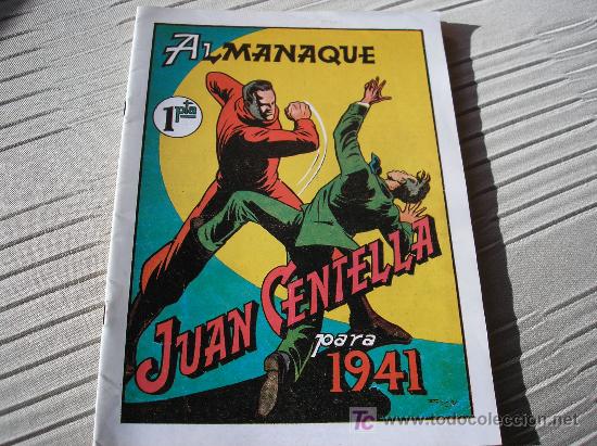 Tebeos: ALMANAQUE JUAN CENTELLA, 1941, reedici&oacute;n - Foto 1