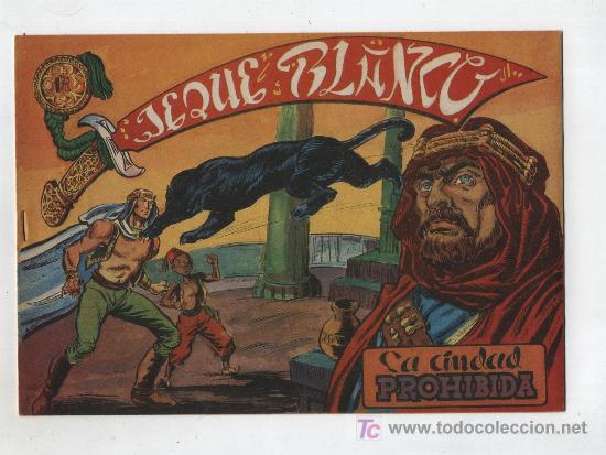 Tebeos: Jeque Blanco n&ordm; 8. Reedici&oacute;n. - Foto 1