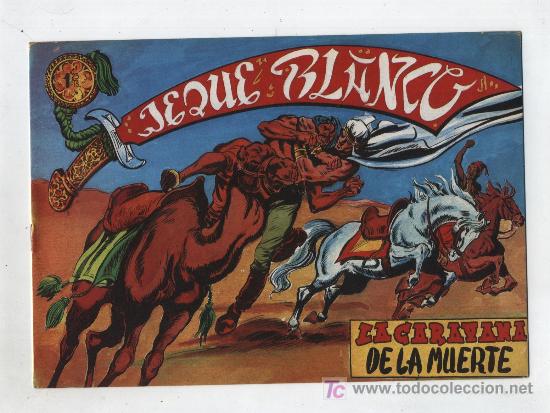Tebeos: Jeque Blanco n&ordm; 6. Reedici&oacute;n. - Foto 1