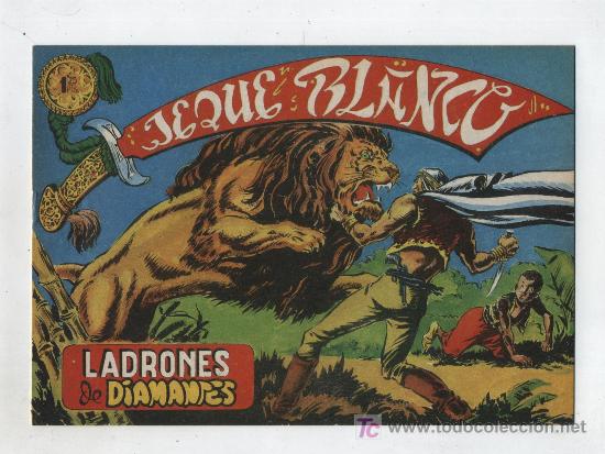 Tebeos: Jeque Blanco n&ordm; 4. Reedici&oacute;n. - Foto 1