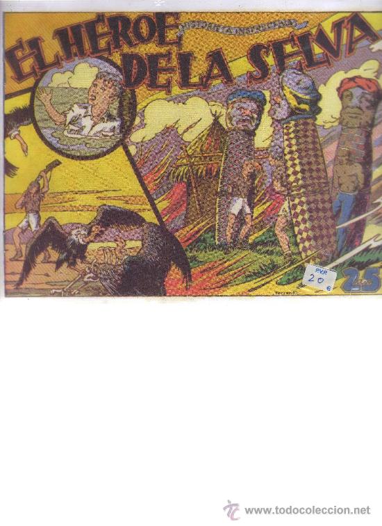 Tebeos: El h&eacute;roe de la Selva (Colecci&oacute;n completa 7 ejemplares, Reedici&oacute;n) - Foto 1