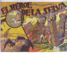 Tebeos: EL HÉROE DE LA SELVA (COLECCIÓN COMPLETA 7 EJEMPLARES, REEDICIÓN). Lote 20794196