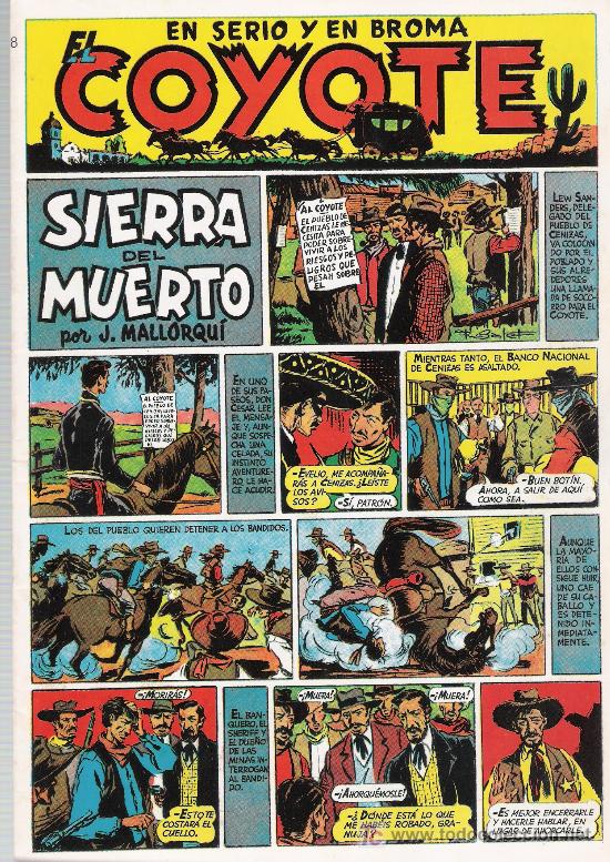 Tebeos: El coyote n&ordm; 8. Reedici&oacute;n. - Foto 1