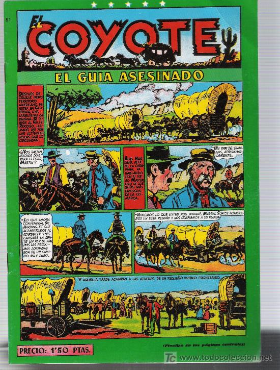 Tebeos: El Coyote n&ordm; 51. Reedici&oacute;n. - Foto 1