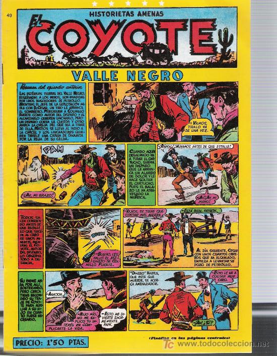 Tebeos: El Coyote n&ordm; 49. Reedici&oacute;n. - Foto 1