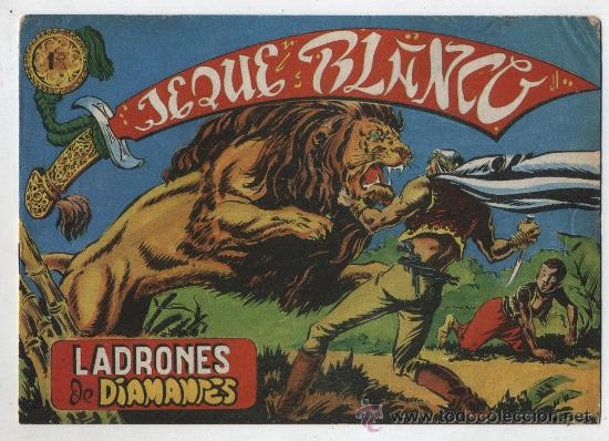 Tebeos: Jeque Blanco n&ordm; 4. Reedici&oacute;n. - Foto 1