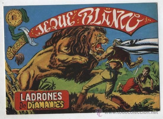 Tebeos: Jeque Blanco n&ordm; 4. Reedici&oacute;n. - Foto 1