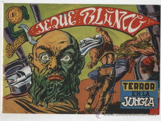 Tebeos: Jeque Blanco n&ordm; 3. Reedici&oacute;n. - Foto 1