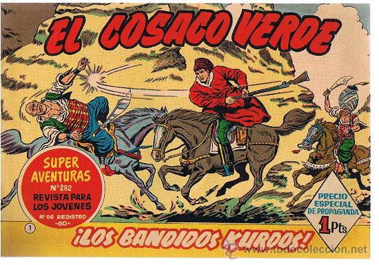 Tebeos: El Cosaco Verde n&ordm; 1. Reedici&oacute;n. - Foto 1