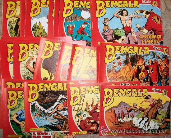 Tebeos: Bengala 2&ordf; 45 Ej. (Completa) (Reedicion) - Foto 1