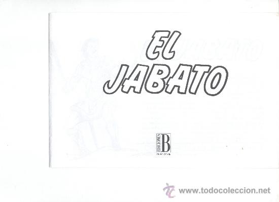 Tebeos: REEDICION EL JABATO 6 NUMEROS CUBIERTAS - Foto 2