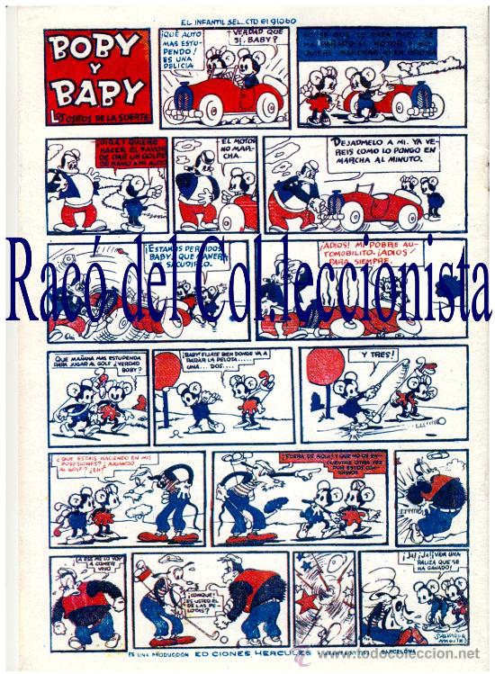 Tebeos: Contraportada El globo - Foto 2