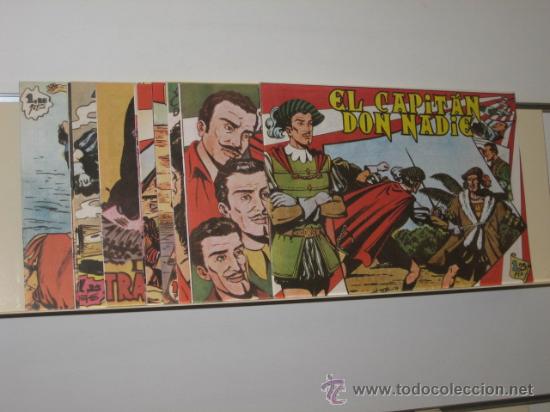 Tebeos: CAPITAN DON NADIE COMPLETA 19 NUM. REEDICION - Foto 1