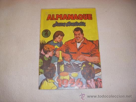 Tebeos: ALMANAQUE JUAN CENTELLA 1956, REEDICI&Oacute;N - Foto 1
