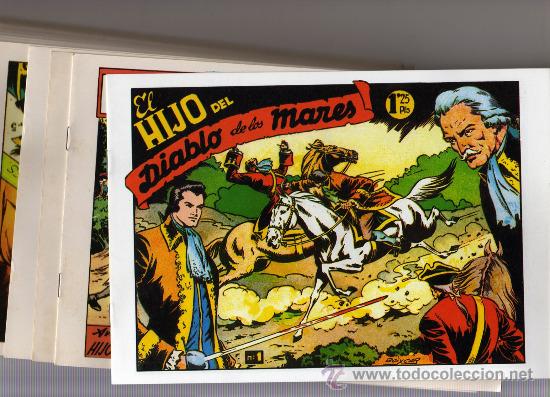 Tebeos: colecci&oacute;n El Hijo del Diablo de los Mares - Foto 1