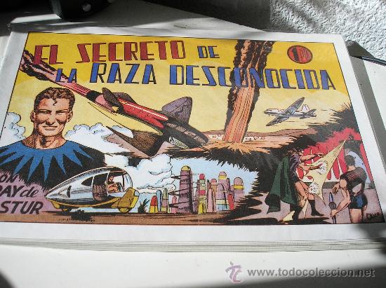 Tebeos: RAY DE ASTUR. Completa 7 cuadernos, 21 x32, facsimil - Foto 1