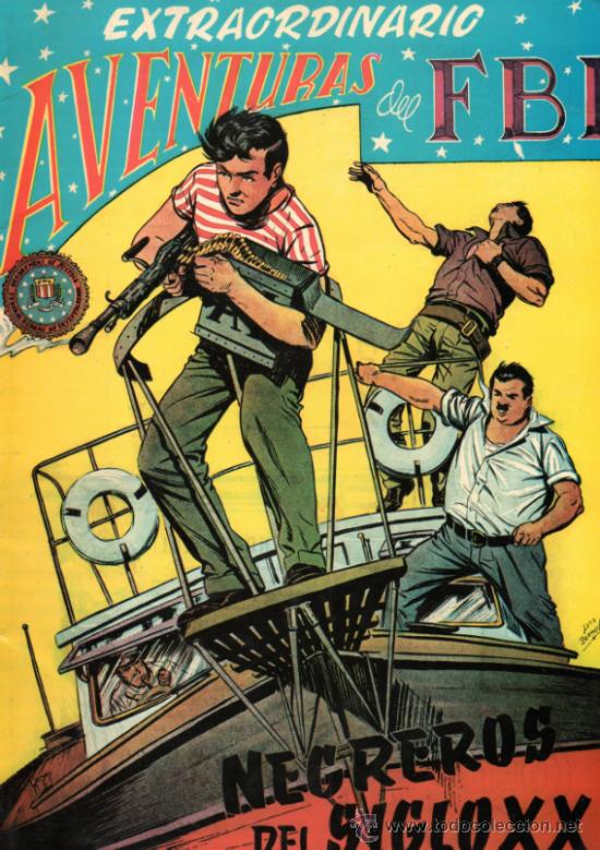 Tebeos: EXTRA AVENTURAS DEL F B I REEDICION - Foto 1