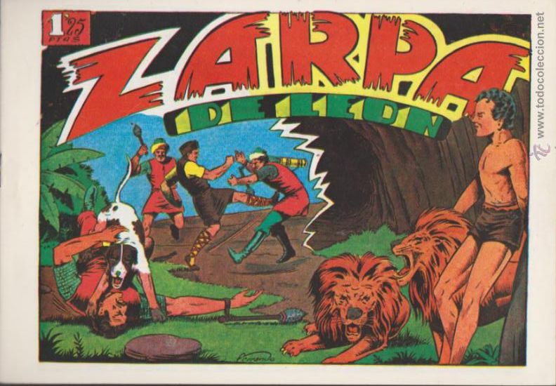 Tebeos: Zarpa de Le&oacute;n. Completa 60 ejemplares. Reedici&oacute;n. - Foto 1