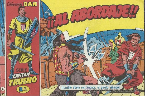Tebeos: TEBEO CAPITAN TRUENO N&ordm; 3 - Foto 1