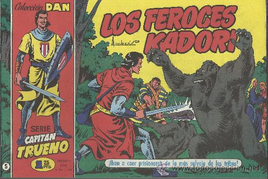 Tebeos: TEBEO CAPITAN TRUENO N&ordm; 5 - Foto 1