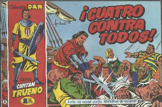 Tebeos: TEBEO CAPITAN TRUENO N&ordm; 9 - Foto 1