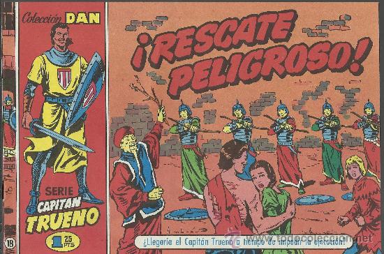 Tebeos: TEBEO CAPITAN TRUENO N&ordm;  18 - Foto 1