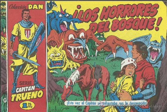 Tebeos: TEBEO CAPITAN TRUENO N&ordm; 21 - Foto 1