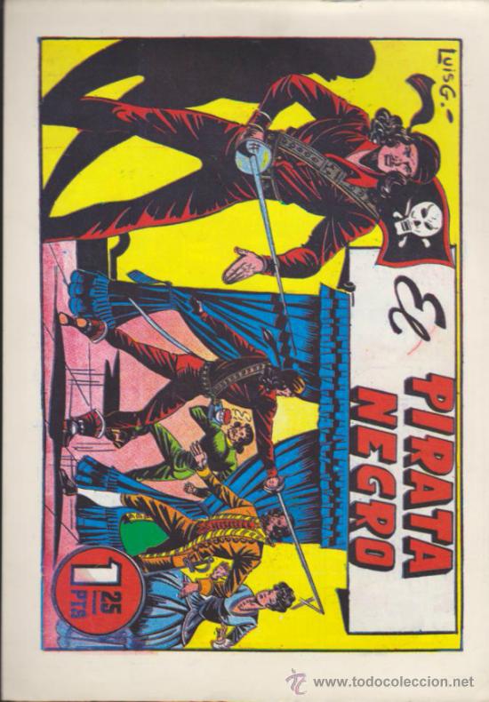 Tebeos: El Pirata Negro. Colecci&oacute;n completa 10 ejemplares. - Foto 1