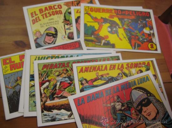 Tebeos: 10 comics de El guerrero del Antifaz, reediciones facsimil - Foto 1