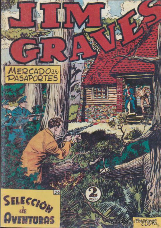 Tebeos: Jim Graves n&ordm;  36. Reedici&oacute;n. - Foto 1