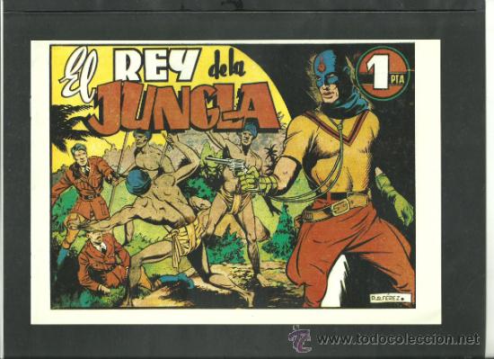 Tebeos: EL REY DE LA JUNGLA N&ordm; 1. REEDICI&Oacute;N. - Foto 1