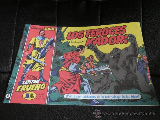 Tebeos: EL CAPITAN TRUENO N&ordm; 5 REEDICION - Foto 1