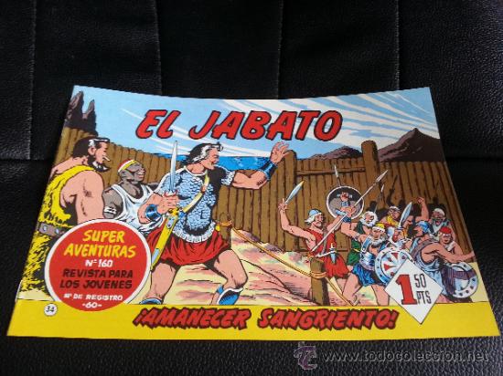 Tebeos: EL JABATO     N&ordm; 34    REEDICION - Foto 1