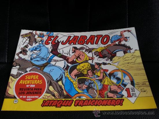 Tebeos: EL JABATO     N&ordm; 49    REEDICION - Foto 1