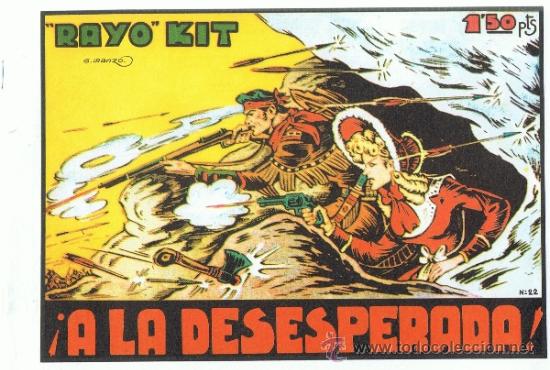 Tebeos: RAYO KIT. 24 N&uacute;ms. Colecci&oacute;n Completa. 1&ordf; &Eacute;poca. - Foto 3