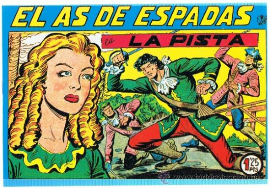 Tebeos: EL AS DE ESPADAS. 30 N&uacute;ms. Colecci&oacute;n Completa. 1&ordf; &Eacute;poca. - Foto 4