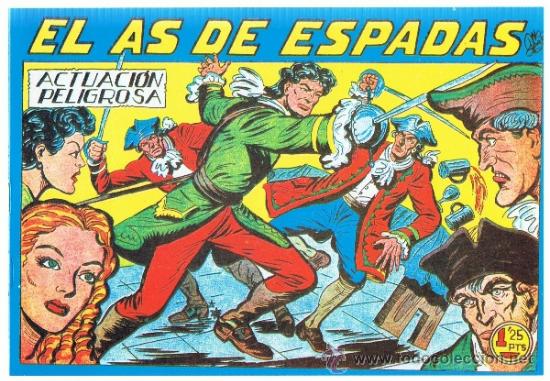 Tebeos: EL AS DE ESPADAS. 30 N&uacute;ms. Colecci&oacute;n Completa. 1&ordf; &Eacute;poca. - Foto 3