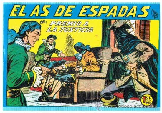 Tebeos: EL AS DE ESPADAS. 30 N&uacute;ms. Colecci&oacute;n Completa. 1&ordf; &Eacute;poca. - Foto 1