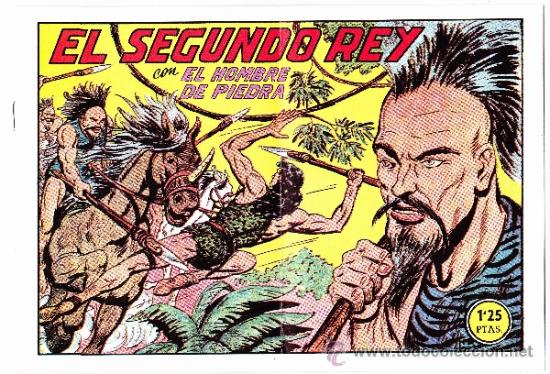 Tebeos: C&Oacute;MIC - EL HOMBRE DE PIEDRA - EL SEGUNDO REY - REEDICION - Foto 1