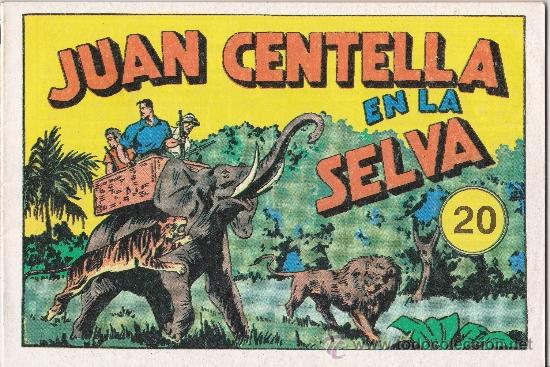 Tebeos: Juan Centella en la selva n&ordm;20 (reedicion ) - Foto 1