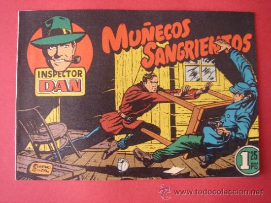 Tebeos: INSPECTOR DAN N&ordm; 1. AUTOR, EUGENIO GINER. REEDICI&Oacute;N. - Foto 1