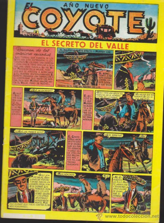 Tebeos: El Coyote. El Secreto del Valle. Reedici&oacute;n. - Foto 1