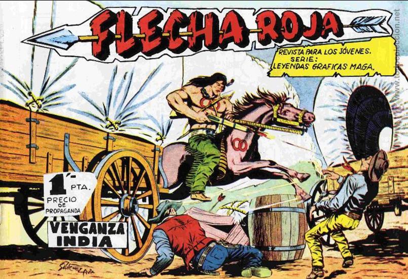 Tebeos: flecha roja completa reedicion - Foto 1