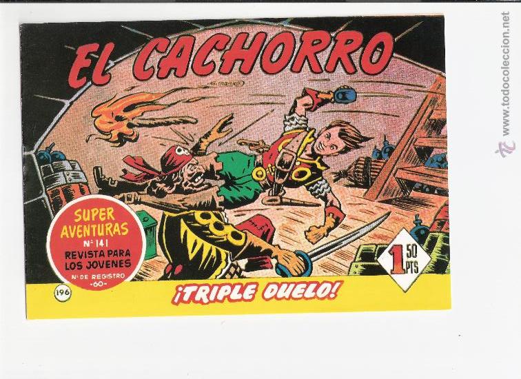 Tebeos: EL CACHORRO N&ordm; 196-EDICION FACSIMIL - Foto 1