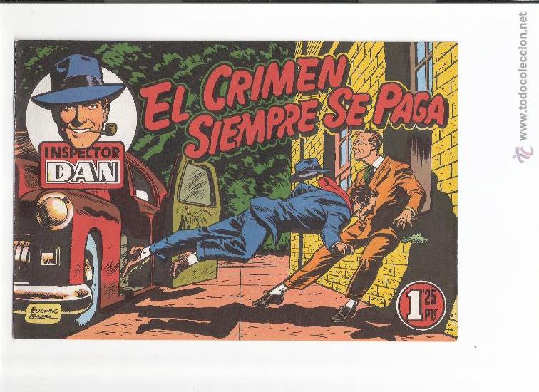 Tebeos: EL INSPECTOR DAN N&ordm; 7-EDICION FACSIMIL - Foto 1