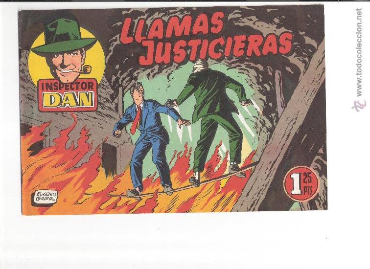Tebeos: EL INSPECTOR DAN N&ordm; 15-EDICION FACSIMIL - Foto 1