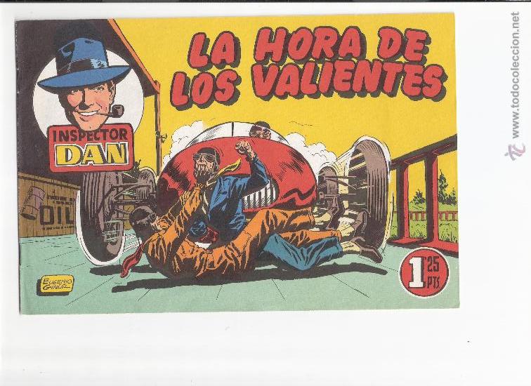 Tebeos: EL INSPECTOR DAN N&ordm; 17-EDICION FACSIMIL - Foto 1