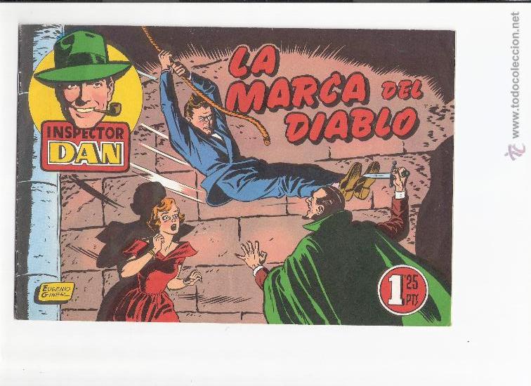 Tebeos: EL INSPECTOR DAN N&ordm; 22-EDICION FACSIMIL - Foto 1
